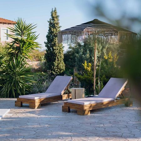 Seaside "Stone & Light Villa Ii" Close To Aegina City Khloi Extérieur photo