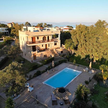 Seaside "Stone & Light Villa Ii" Close To Aegina City Khloi Extérieur photo