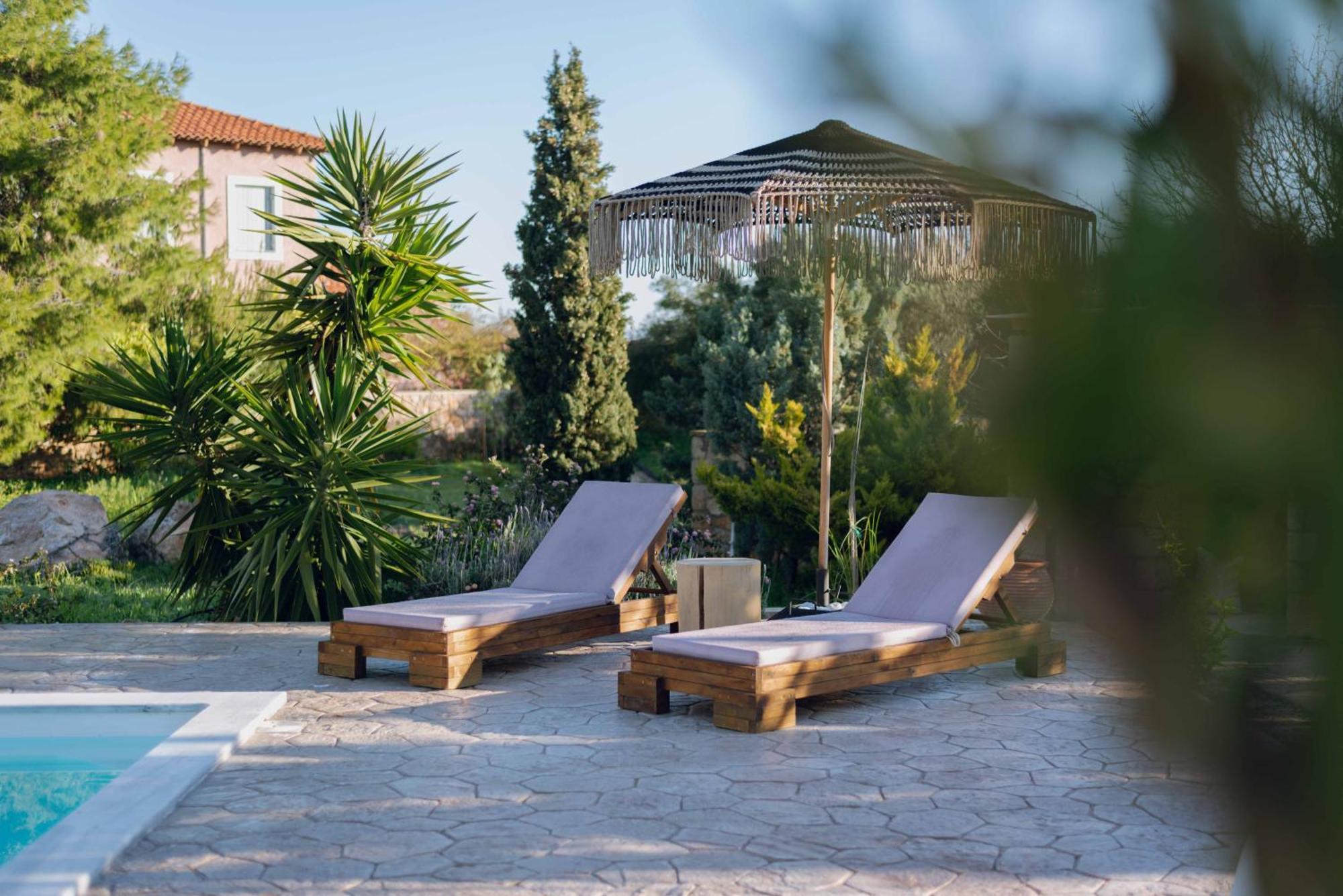 Seaside "Stone & Light Villa Ii" Close To Aegina City Khloi Extérieur photo