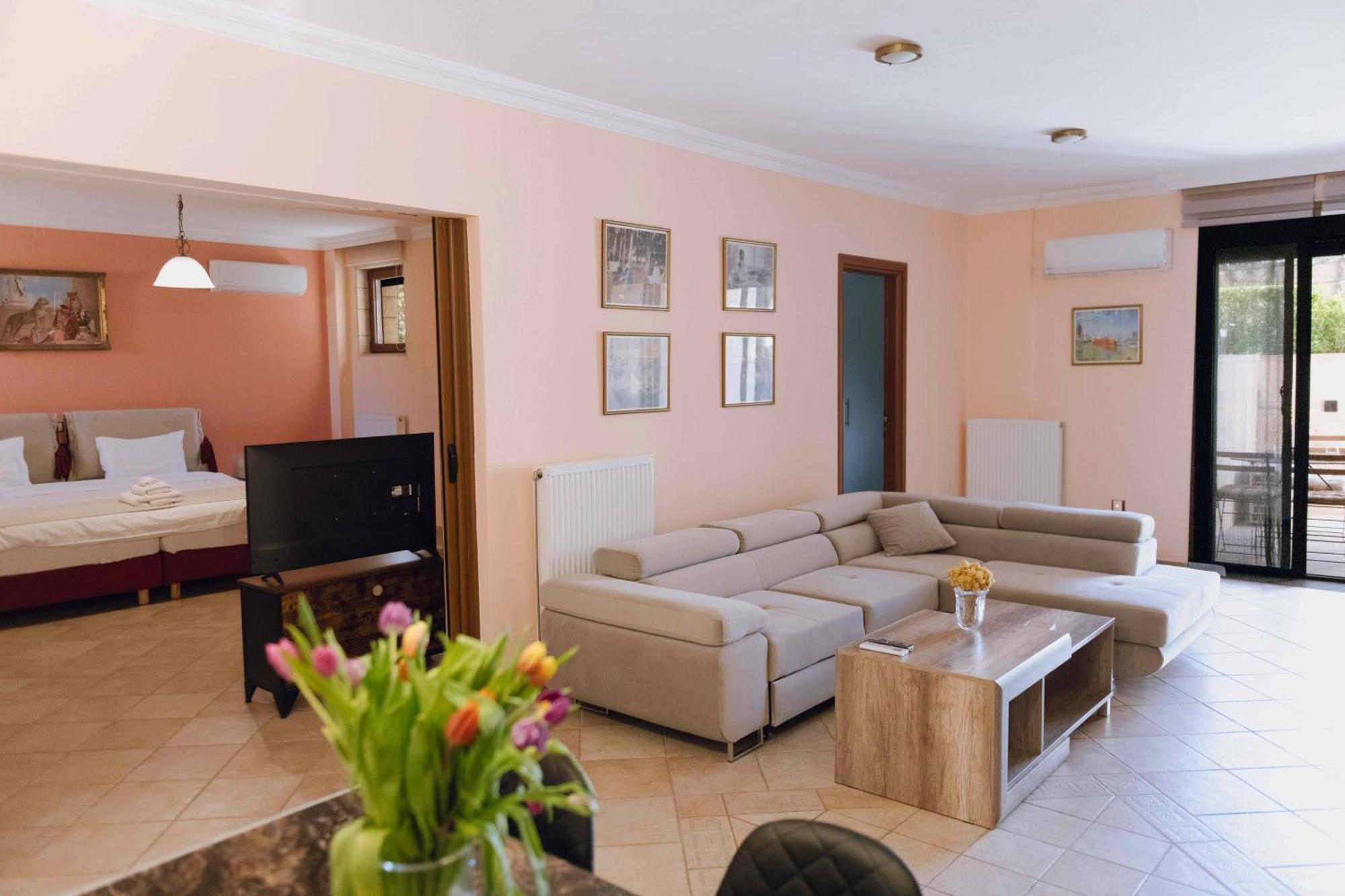 Seaside "Stone & Light Villa Ii" Close To Aegina City Khloi Extérieur photo